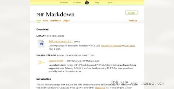 PHP Markdown