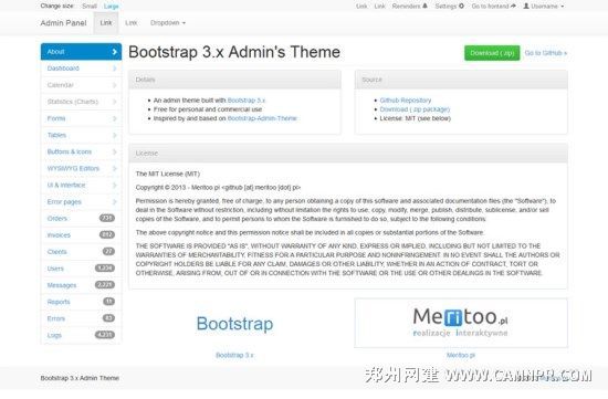 Bootstrap Admin Templates-11